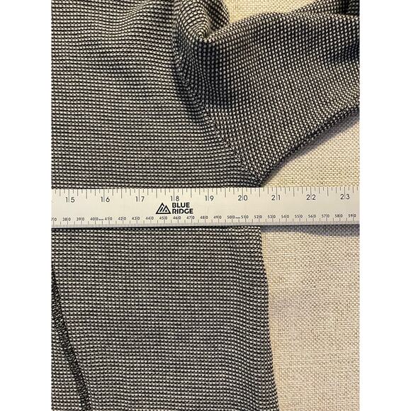 J.Jill Lightweight Sweater Pullover Women Size L Black & White Long Sleeve - Picture 5 of 11